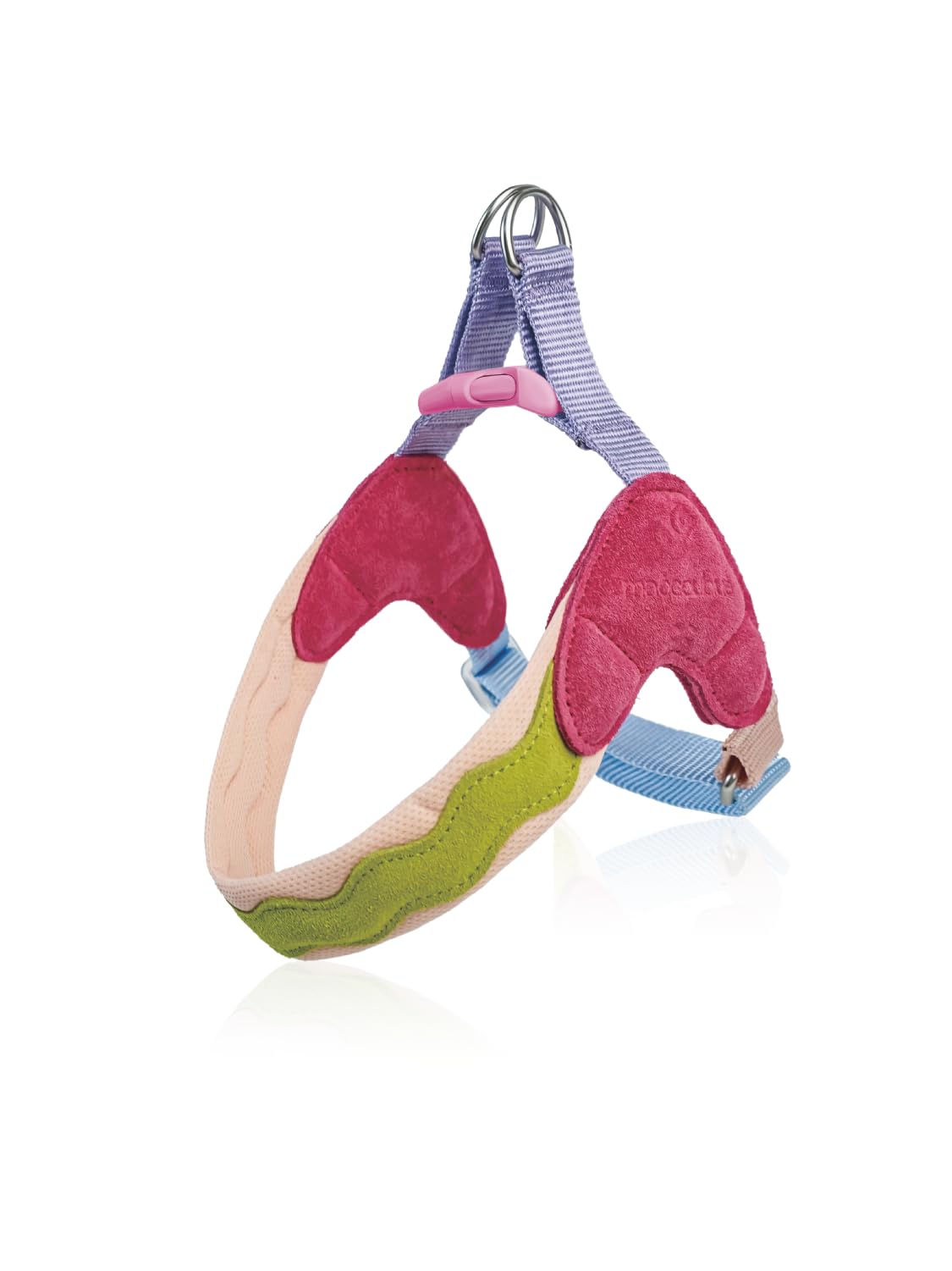 

MAOGOUBLUE Island Harness for Dogs Adjustable Training for Pet Use V-Type - Lightweight, Size, Slip-Proof, Breathable, Cough-Preventing, Harness,