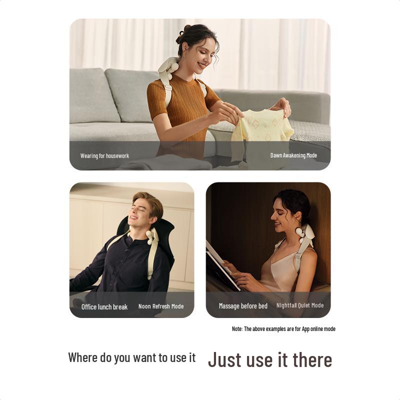 SKG H5-2 Luxury Neck & Shoulder Massager with Red Light Heat