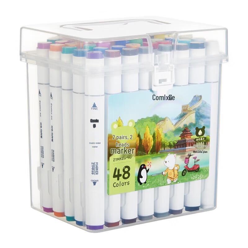COMIX Dual-Tip Marker Pen Set