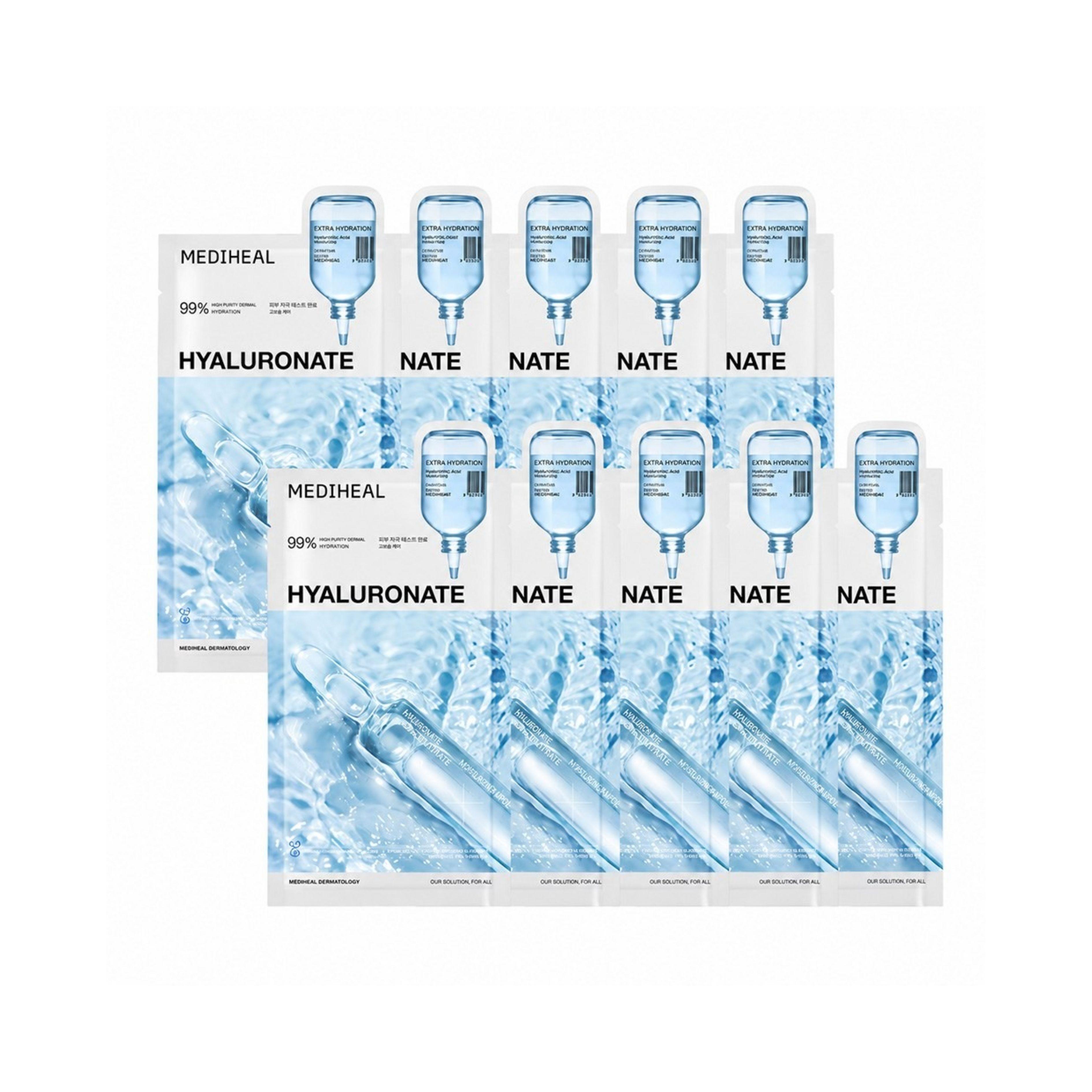 MEDIHEAL Hyaluronate Essential Mask Deep Hydration Sheet Mask 10 Sheets 10sheets