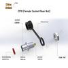 ZF10 Aviation Cable Plug: Multi-Core, Waterproof, Precision Instrument Connector for Quick Mating and Unplugging