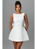 Women's Summer Pearl Bow A-Line Fashion Slim Dress
