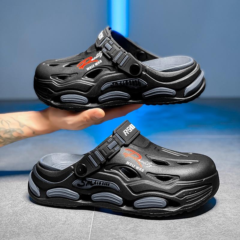 Men EVA Clog Sandals Lightweight Breathable Garden Beach Shoes Non Slip Outdoor Summer Slippers Sizes 38-45 Daily Casual Wear 38