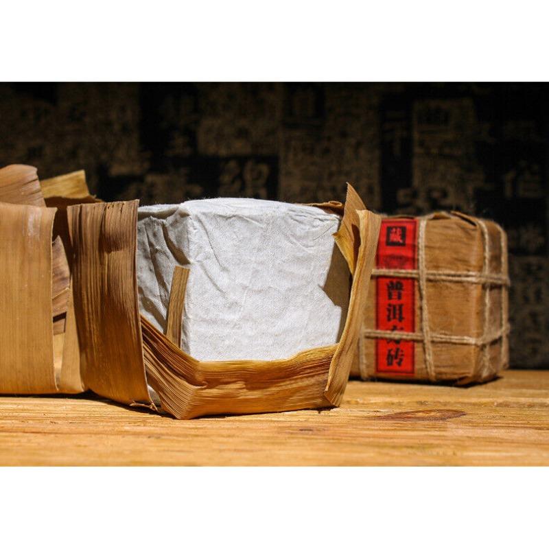 Naturalna surowa herbata Yunnan Pu'er Cegła 500g Pu'er Surowa herbata Cegła Zdrowy napój