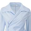 GGPX New York Two Button Wrap Collar Blouse Gq1sh011f