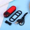 Rear Light 250 Mah Usb Rechargeable Ultralight Cycling Light Warning Rainproof 5 Models Light Bike Accessories