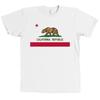 T-shirt Bella + Canvas Drapeau de la Californie Cali QUALITÉ & DOUCEUR T-shirt CA NOUVEAU