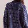 Spring Women's Long-Sleeve Jacquard Pullover Sweater Jacket
