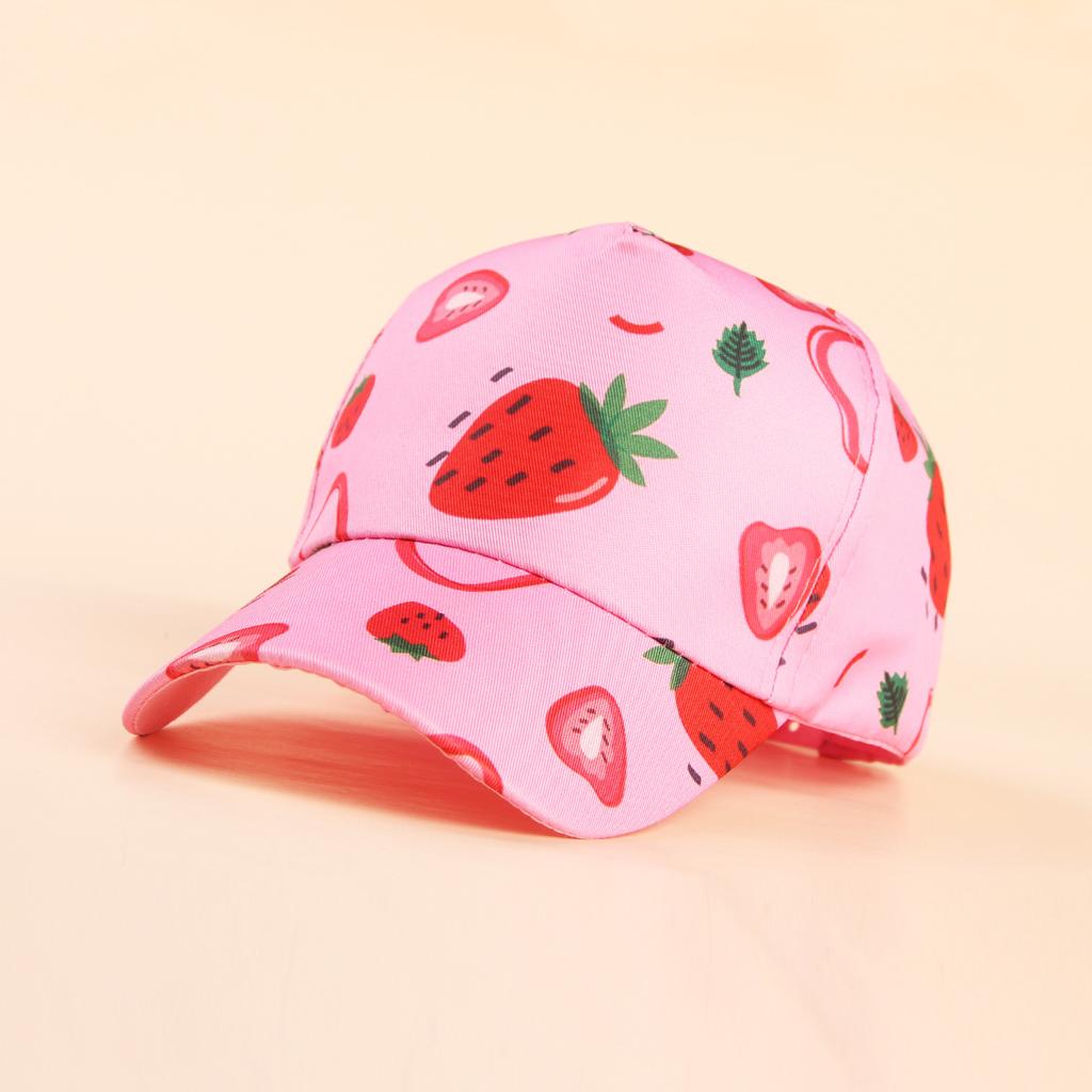 Fashion Cotton Cartoon Boy Girl Baseball Caps Children Printed Snapback Hat Kids Popular Hip Hop Hat Cap DropShipping