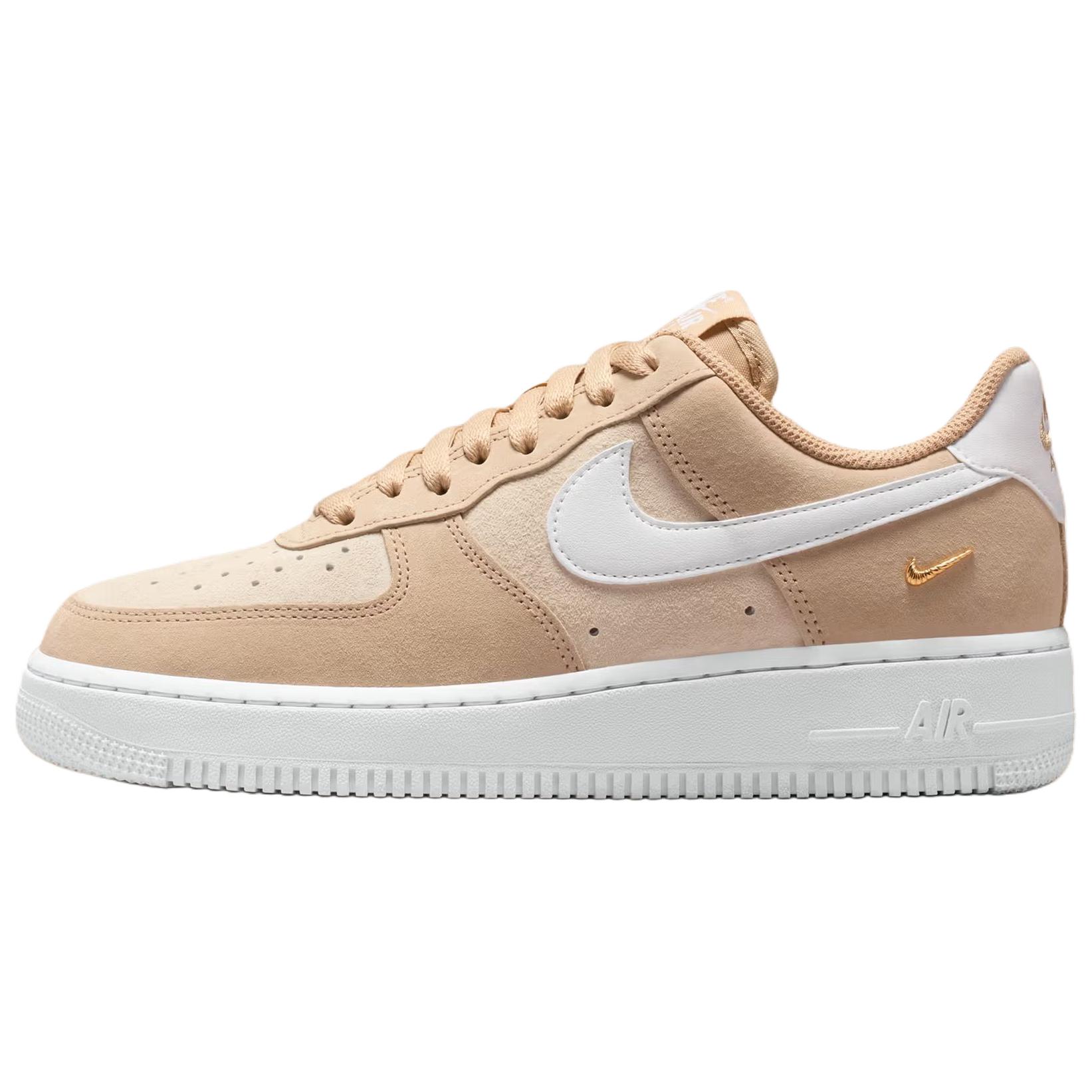 Nike Air Force 1 Comfortable Fit Low-Top Sneakers Unisex sneakers Oatmeal-Brown IQ9964-200 36