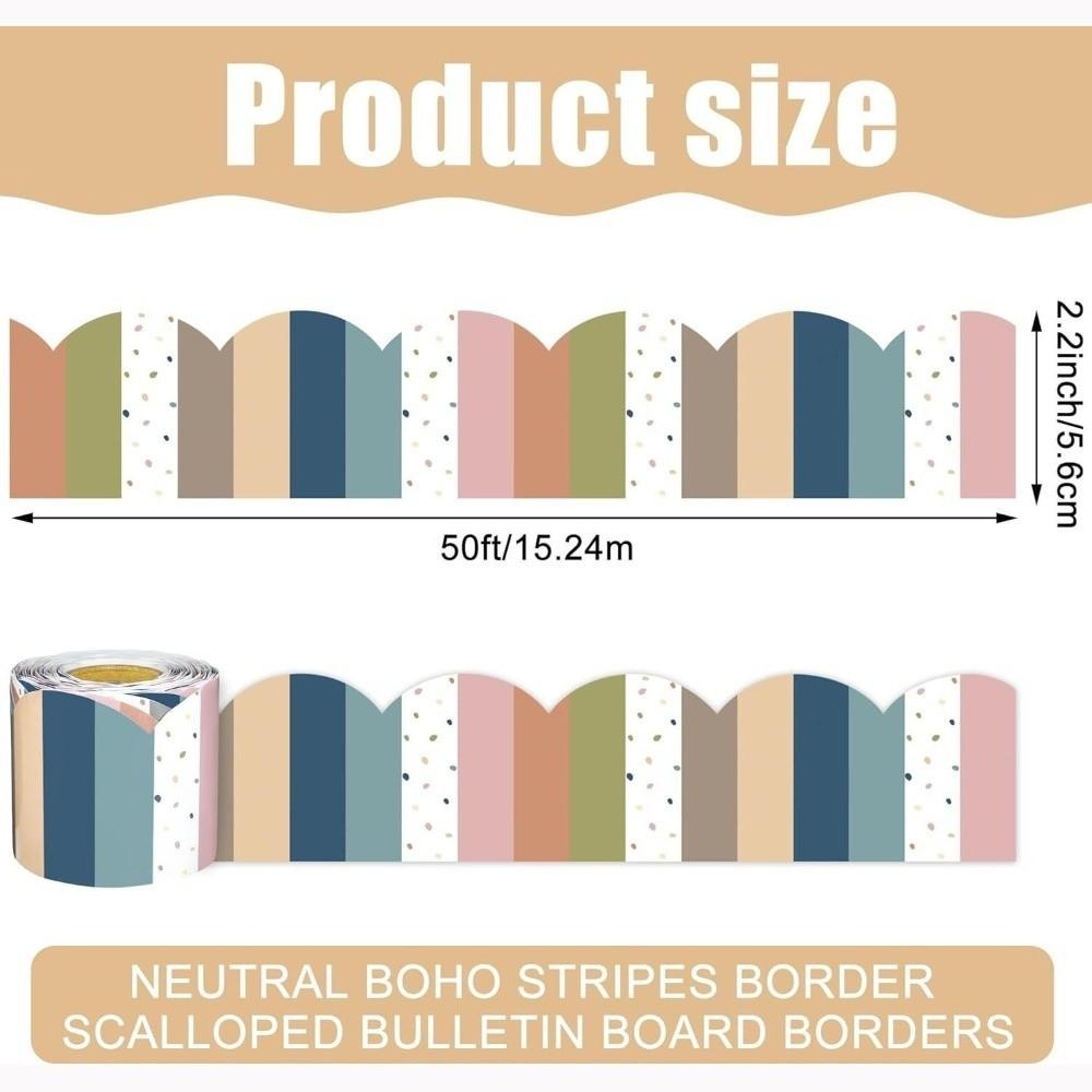 1Roll New Self Adhesive Chalkboard Board Border Paper 5.6cm Border Classroom Decors DIY Border Trim Sticker Handmade Crafts