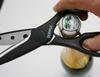 Marusho Industry Silky Cooking Scissors Black Stainless Steel ABS Resin Antibacterial Japan BLY1503 KSP-220 Blade Handle (with Agent)