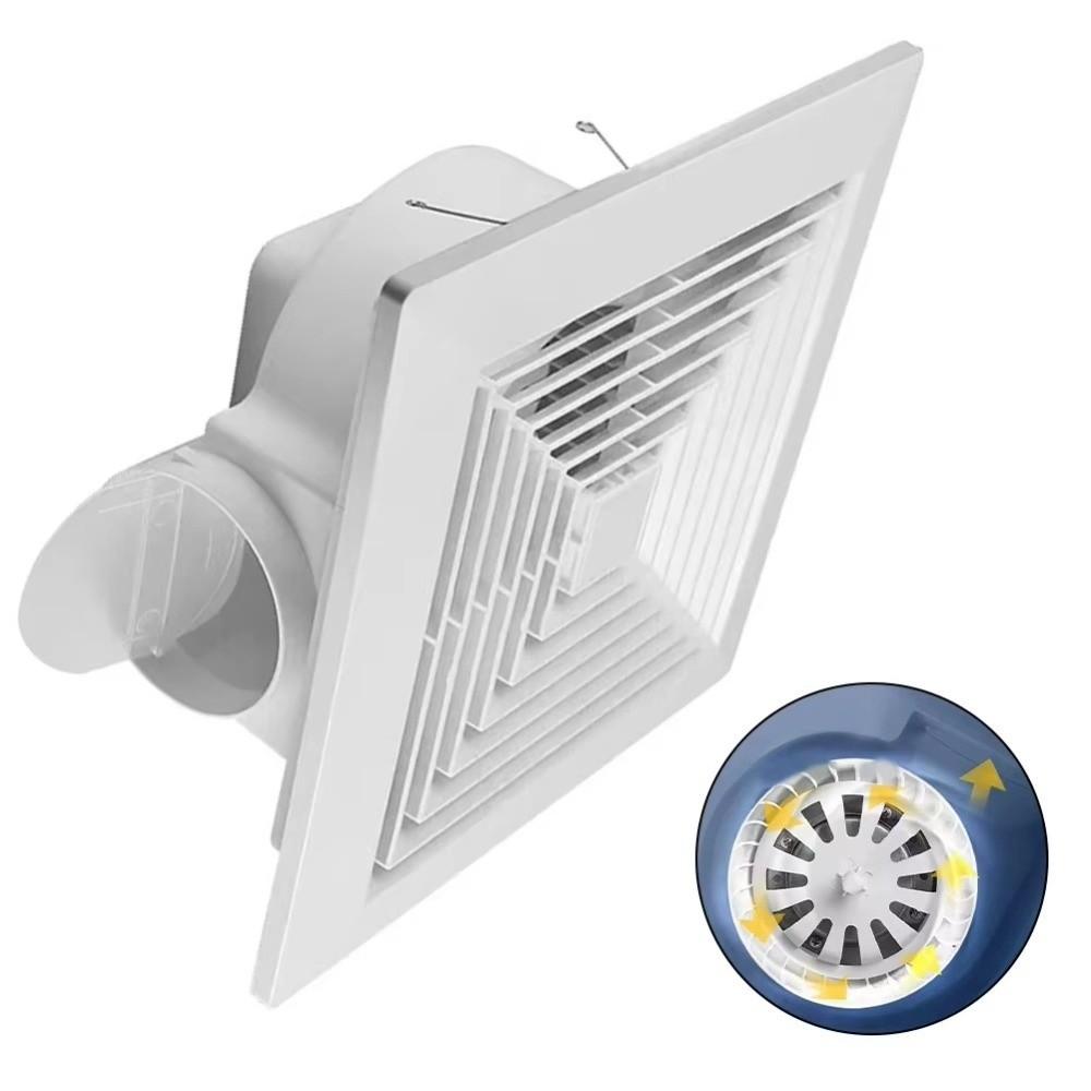 Geräuschreduzierung Integrierter Deckenlüfter ABS Geräuschreduzierungsventilator Für Küche Badezimmer