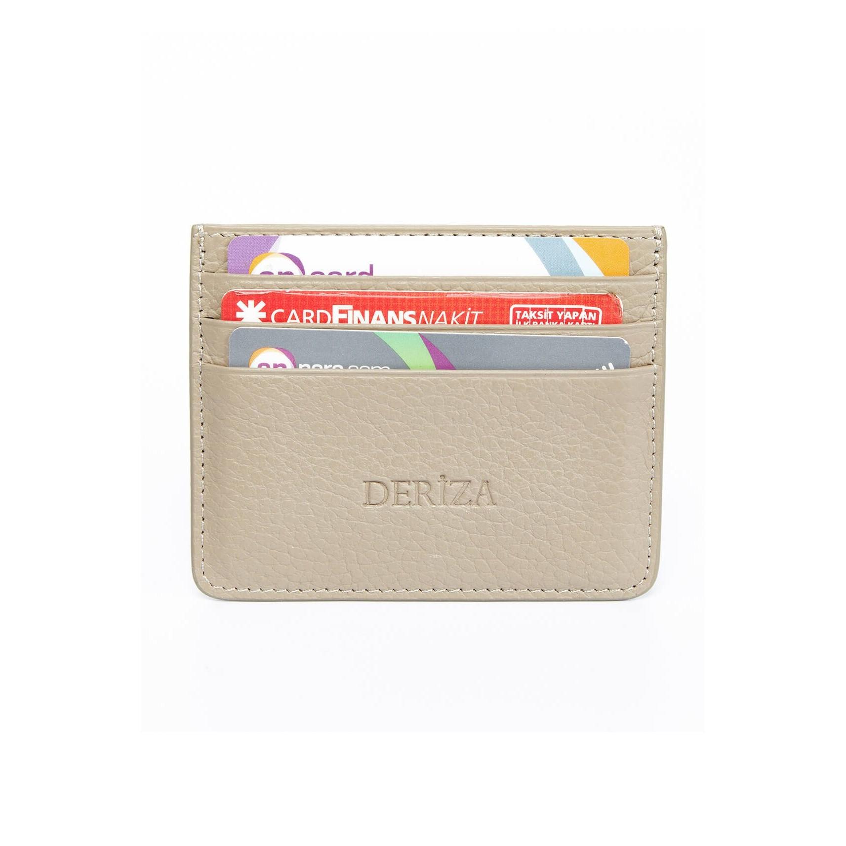 

Мини-холдер для карт из натуральной кожи норки