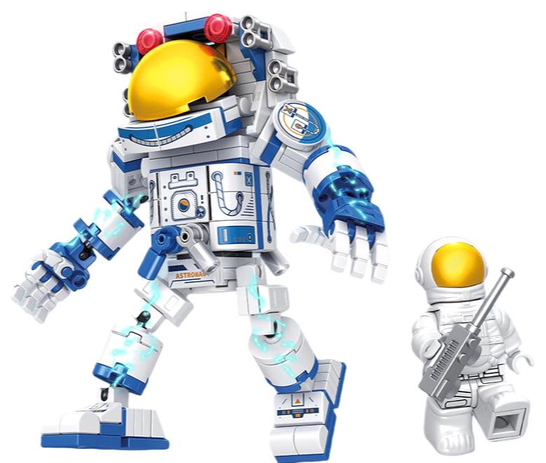Aerospace Rocket Model Building Blocks - Educational Toy for Kids