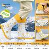 Positive Rain Children's Waterproof High-Top Anti-Slip Silicone Boot Covers