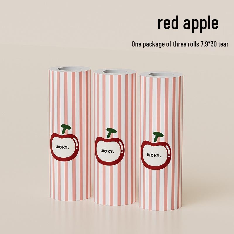 Portable Pet Lint Roller with Replaceable Paper Roll for Dust and Hair Removal