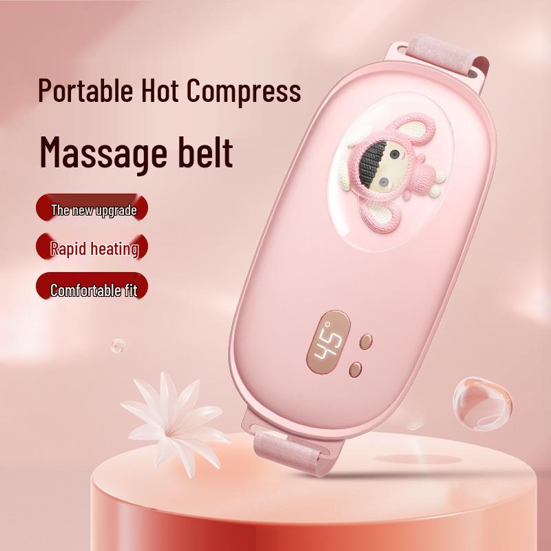 USB-uppvärmningsbälte för kvinnor för lindring av mensvärk