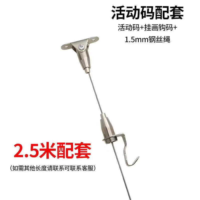 

Outdoor Steel Wire Hanging Kit for Displays