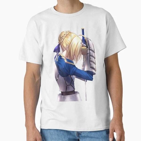 Anime Cute Saber Fate Gift For Friends T Shirt 8 S