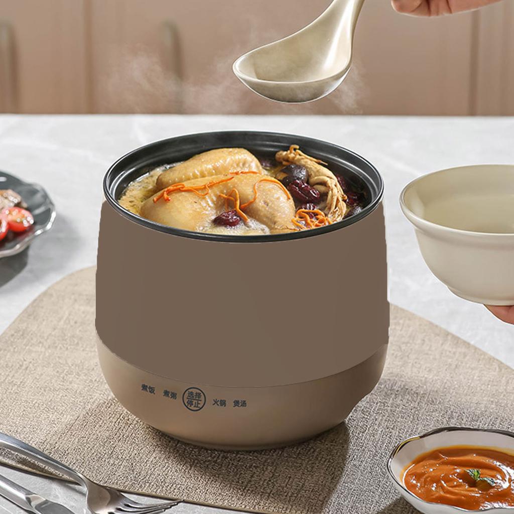 Electric Rice Cooker Multifunctional Anti Stick Smart Mini Rice Cooker for Student Dormitory