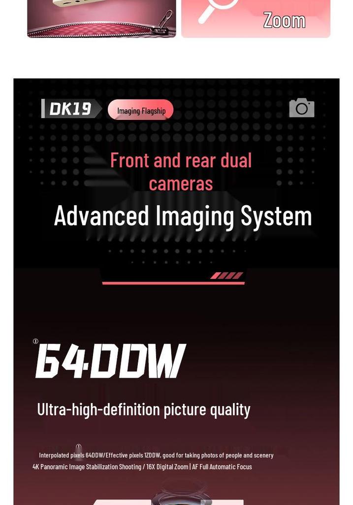 26-Year Explosive Dual-Screen Digital Camera with Cold White Skin Filter, Beauty Vlog Close-Up Light