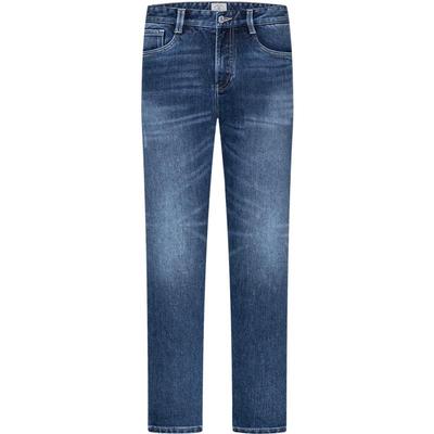 Seven Wolves Men's Brushed Thick Warm Stretch Straight-Leg Jeans
