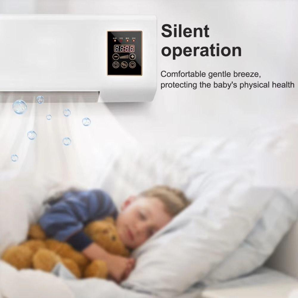 Timing Function Air Conditioner Dual Use Heater Fan Combo Cooling Heating Machine Indoor Use