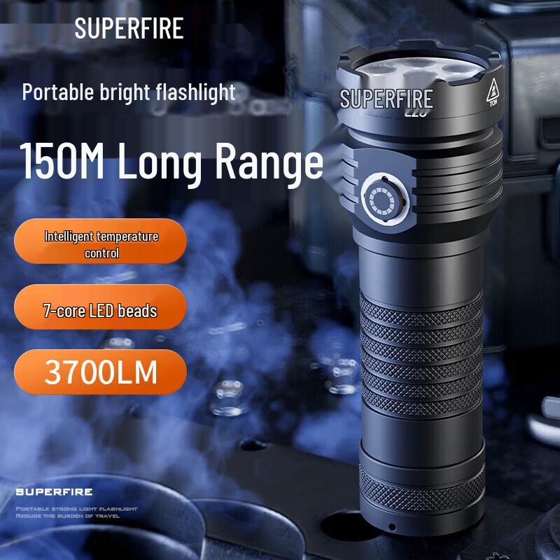SupFire L25 Outdoor Rechargeable Tactical LED Flashlight