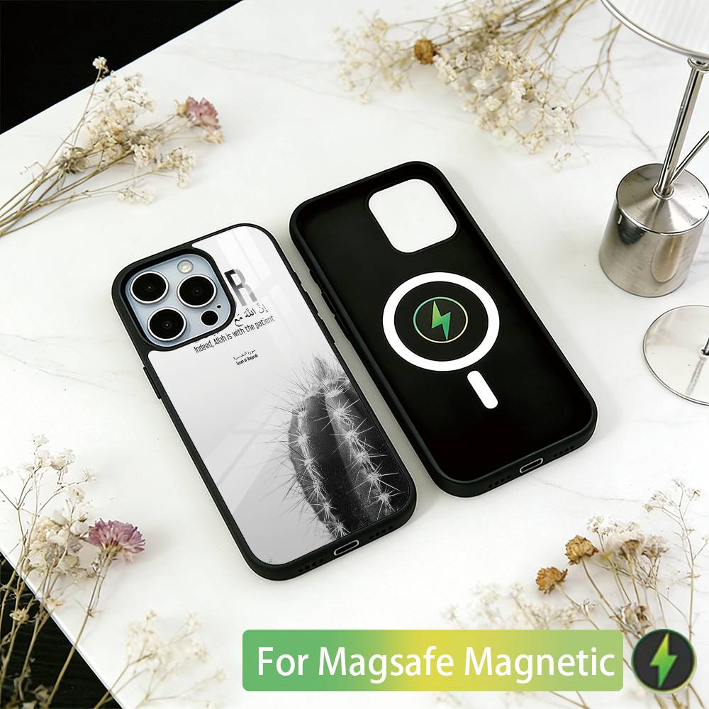 Cool Quran S-sabr Islam P-patience Phone Case For iPhone17,16,15,14,13,12,11 Plus,Pro Magnetic with Magsafe Wireless Charging