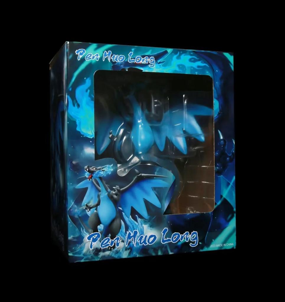 Anime  Charizard Dracaufeu Glurak Evolution Ver. GK PVC Action Figure Game Statue Collectible Model Kids Toys Doll Gifts
