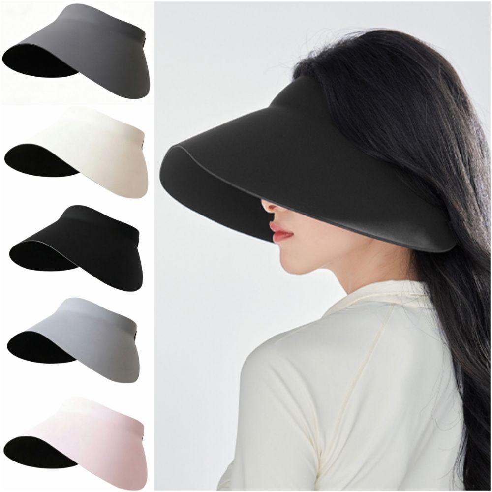 Widen Brim Visor Cap Sunshade Sun Cap High Quality Sun Top Hat Outdoor Sport
