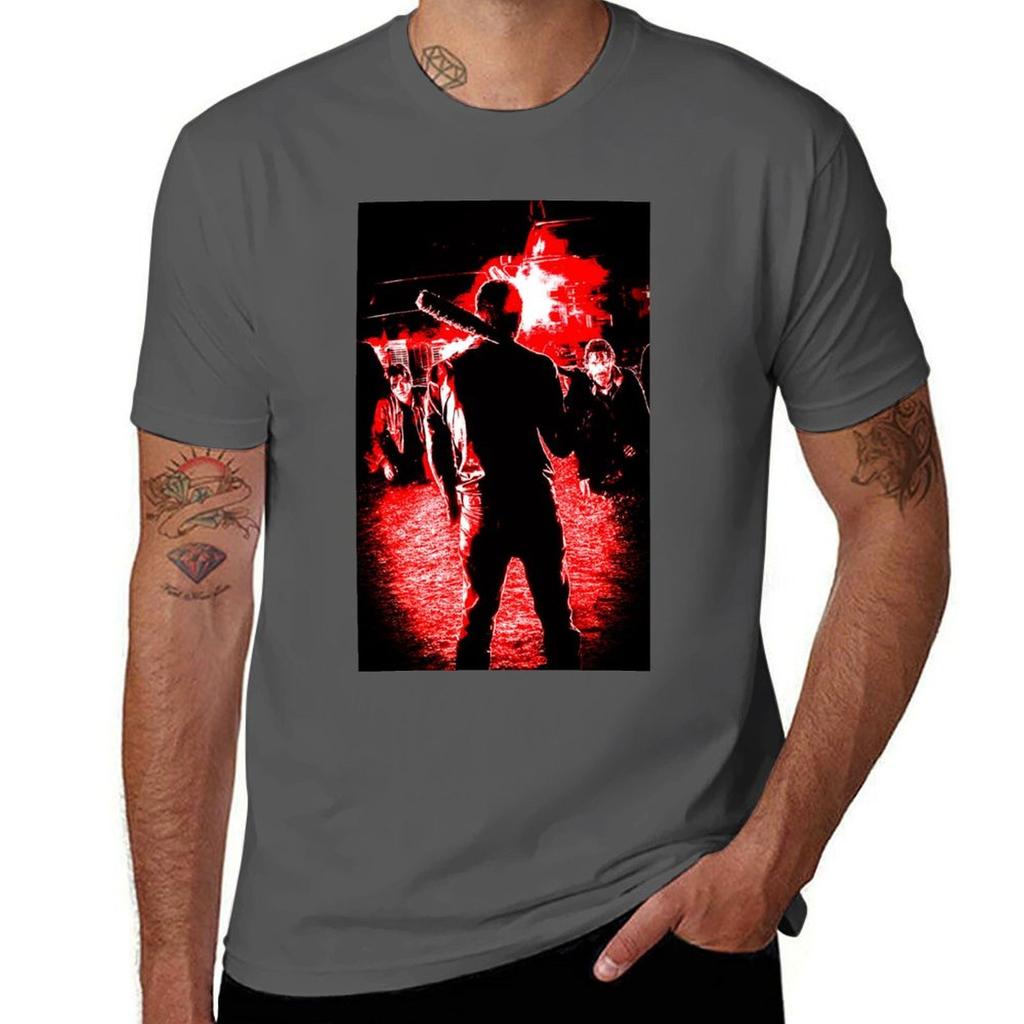 Negan Tshirt Plus Size Loose Short Sleeve Top Tshirt