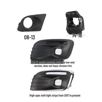 Citroen Elysee Front Fog Light Decorative Cover and Bracket