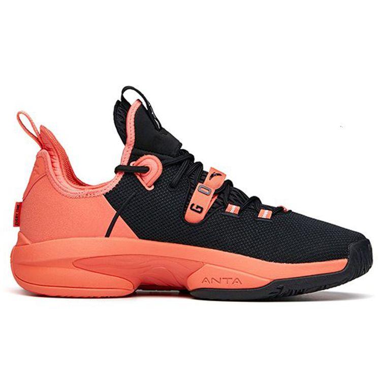 Anta GH2 Hayward Vorlant Game Fabric TPU Shock Absorption Non-Slip Wear-Resistant Supportive Balance Low-Top Basketball Shoes Men Sneaker 112131103-3