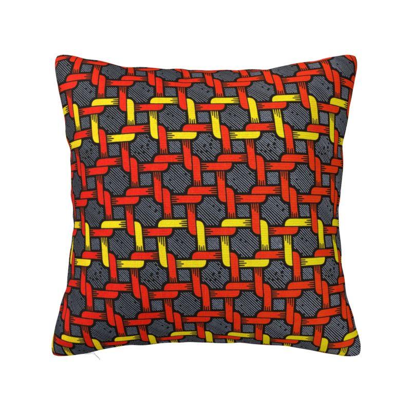 Nordic Ethnic Geometric Ankara African Print Cushion Cover cm Polyester Throw Pillow Case Decoration Sofa Chair Pillowslip