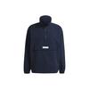 Originals Trefoil Quart de Zip Décontracté Sport Veste à Capuche Demi-Zip Homme Hauts Marine HB1821