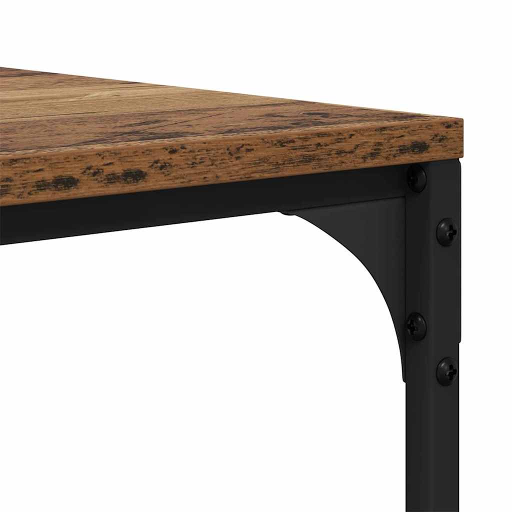 Coffee Table Reclaimed Wood Look 100 x 50 x 35 cm Engineered Wood