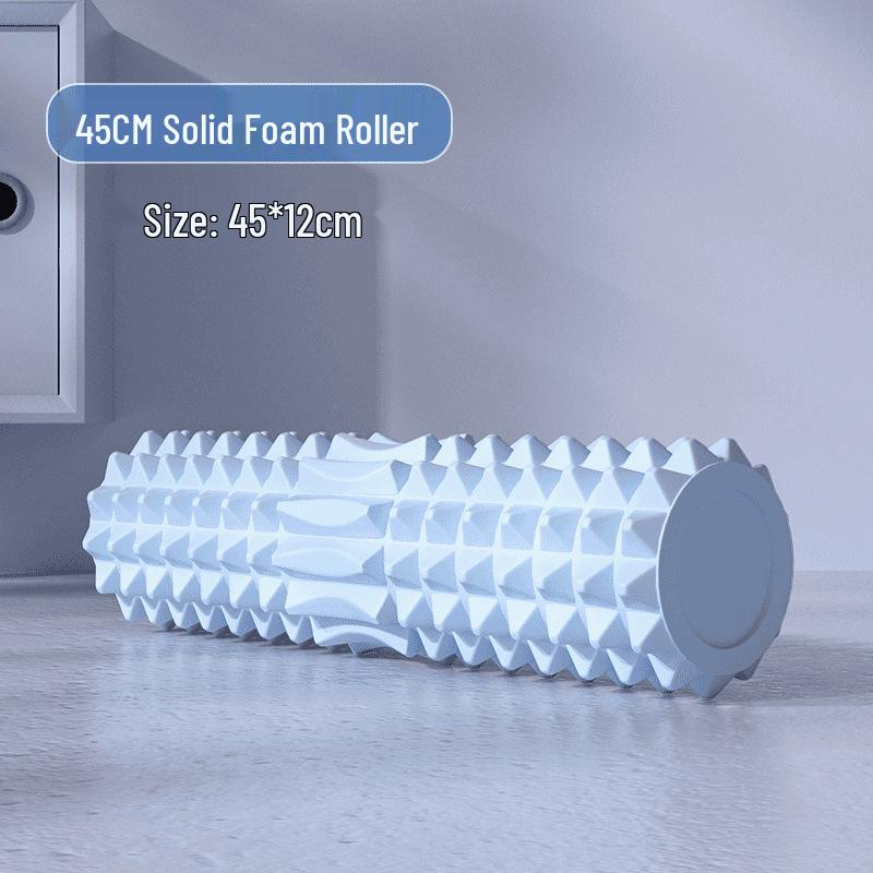 Professional Foam Roller and Crescent Yoga Massage Set