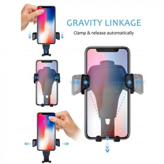 Universal Gravity Car Holder Mount Air Vent Stand Cradle For Mobile Cell Phone