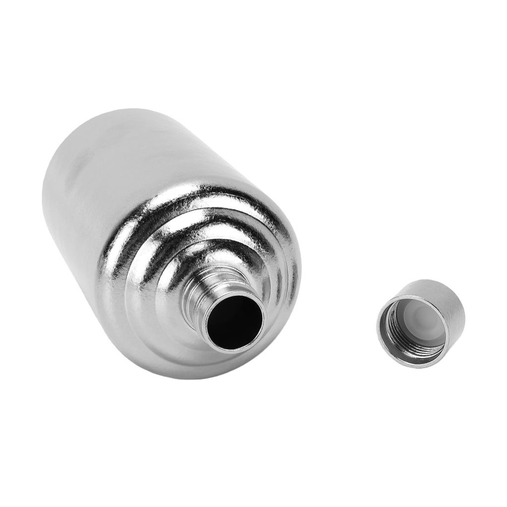 Pure Ti Round Flask Portable Lightweight Durable Ti Made Smooth Pouring 520ml