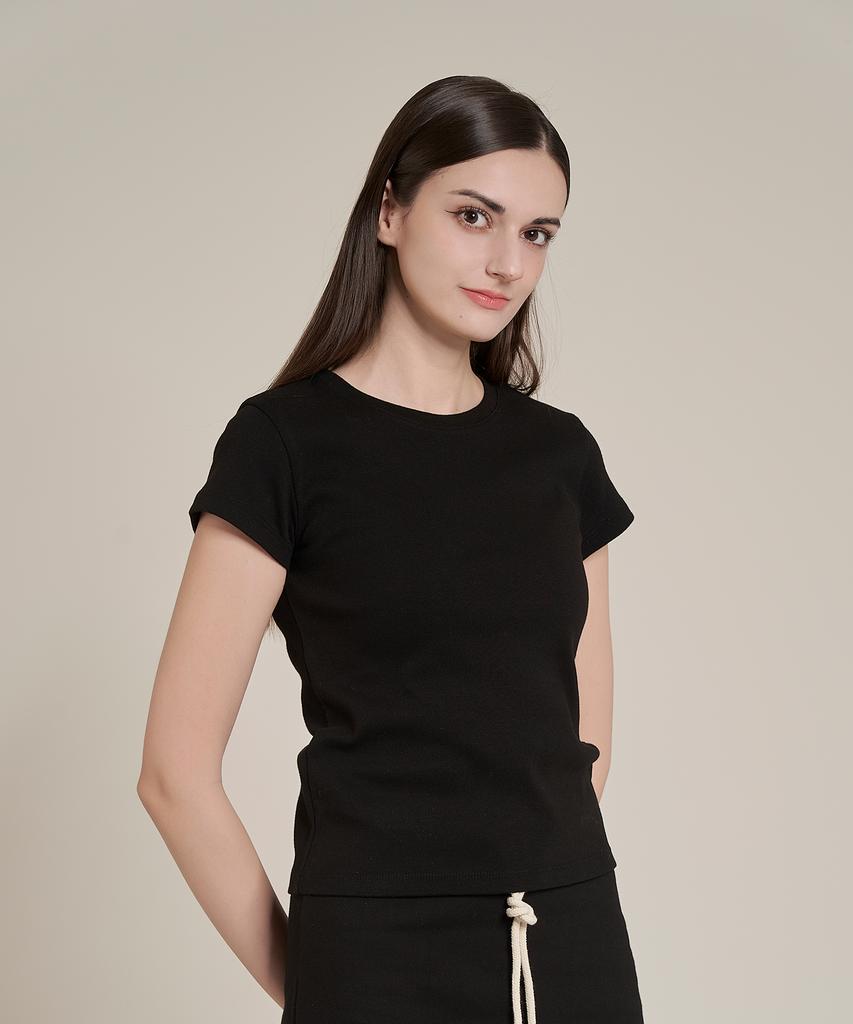 Iteoneolmomeonteu Basic Milano T-Shirt _ Black