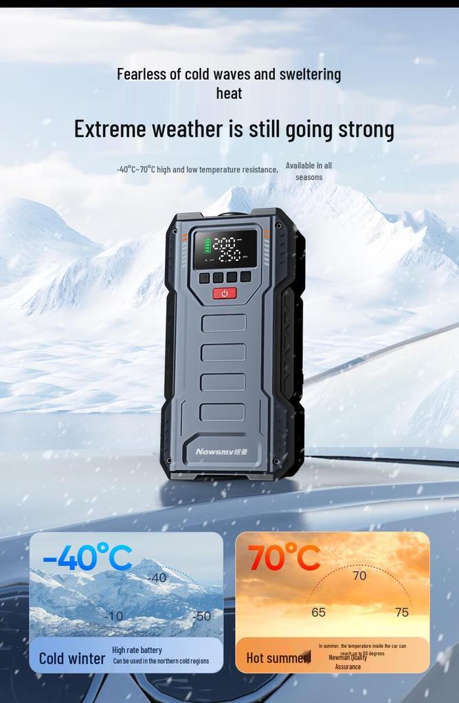 Neumann U1 Car Jump Starter & Tire Inflator Power Bank