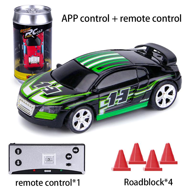Non-Toxic Rc Racing Car Mini 1/58 Can Vehicle App Remote Controlled Cars Trucks Electric Drift Rc Model Radio Contol Child Toy Children Gift