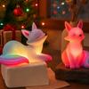 Ergonomic Silicone Candle Mold Crafting Accessories Moulds Foxes Shape for Resin Creations and Unique Gift Making