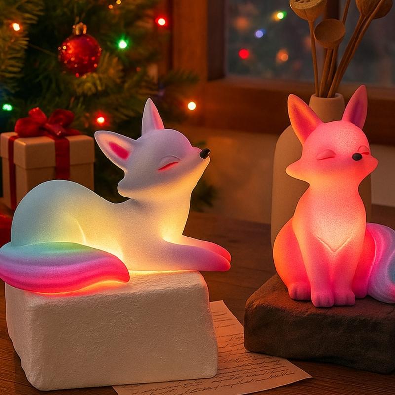Ergonomic Silicone Candle Mold Crafting Accessories Moulds Foxes Shape for Resin Creations and Unique Gift Making