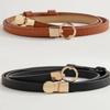 2Piece Multicolor Skinny Thin Belt Adjustable Waist Band New Womens Belt  Gifts