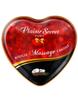 Mini Bougie De Massage Noix De Coco Boîte Coeur 35ml Cc826065