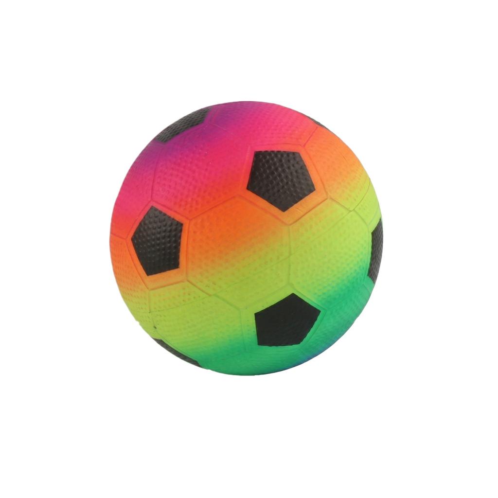 Sports Ball Set 6-inch Neon Basketball Soccer Ball Playground Ball PVC Spray Ball