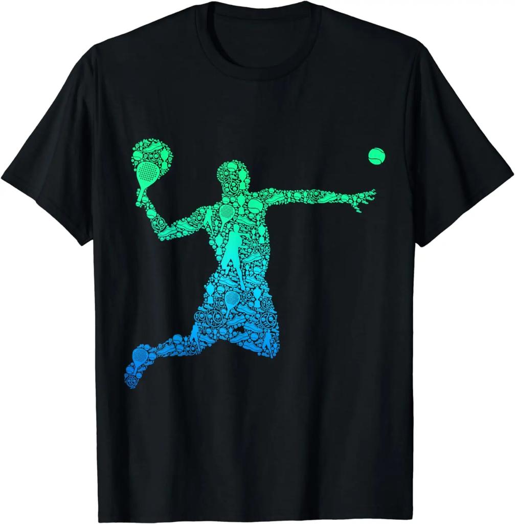 Padel Player Paddleball Men Kids Boys T-Shirt Casual Sports Clothes Tops  Shirts for Men  Ropa Hombre